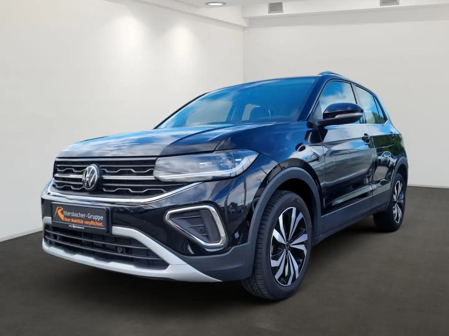 Volkswagen T-Cross 1.0 TSI Style Navi IQLight DigitalCockpi Schwarz - 2