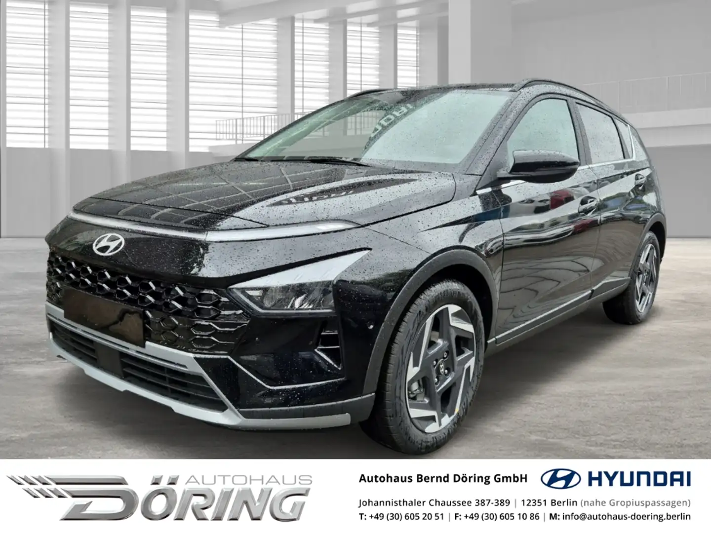 Hyundai BAYON FL Prime 1.0 Turbo Automatik 100PS Assistenzpaket Schwarz - 1