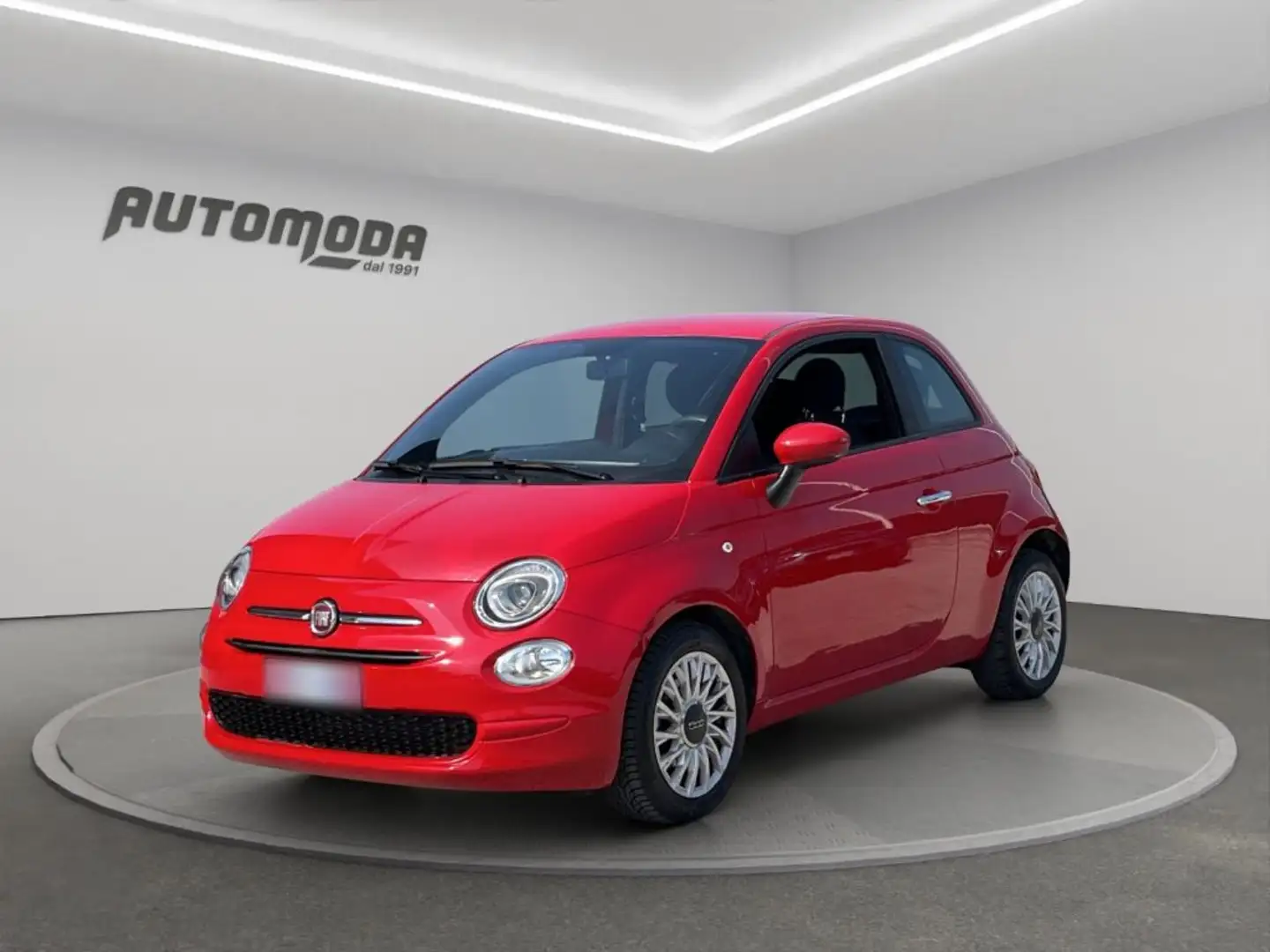 Fiat 500 1.0 70CV Hybrid Cult Rosso - 1