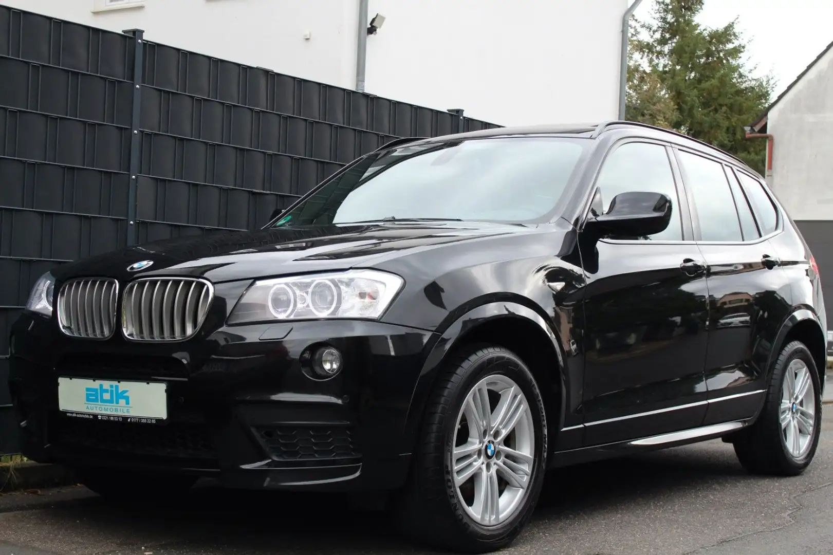 BMW X3 xDr30d 1.HAND! M-SPORTPAKET NaviPRO 360° PANO Černá - 1