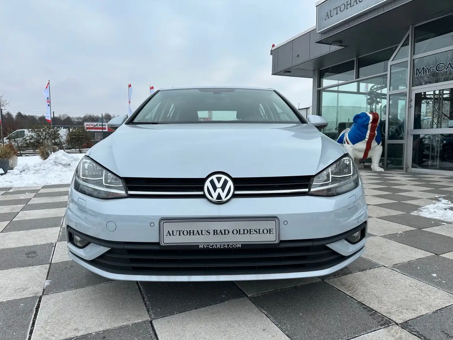 Volkswagen Golf VII Lim. Trendline,1.Hand,Scheckh, Silber - 2