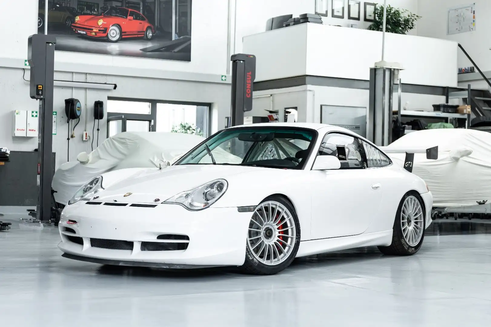 Porsche 996 911 GT3 Cup I Motor Getriebe Revidiert I DMSB Weiß - 1