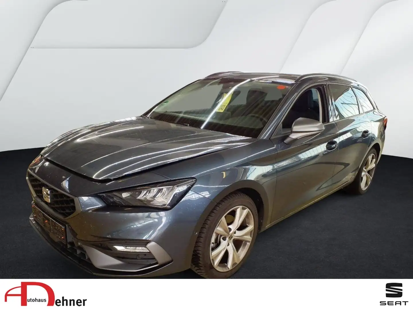SEAT Leon Sportstourer FR 1.5 TSI RKAM+GJR+NAVI+ACC Klima Gris - 1