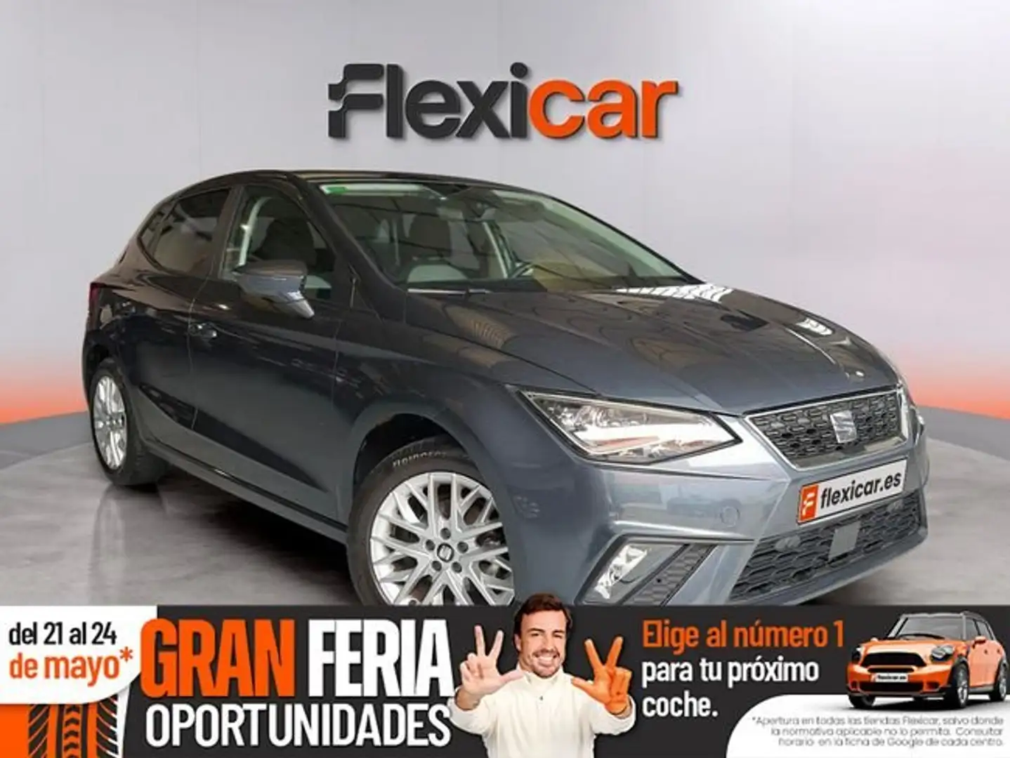 SEAT Ibiza 1.0 MPI S&S Reference 80 Gris - 1