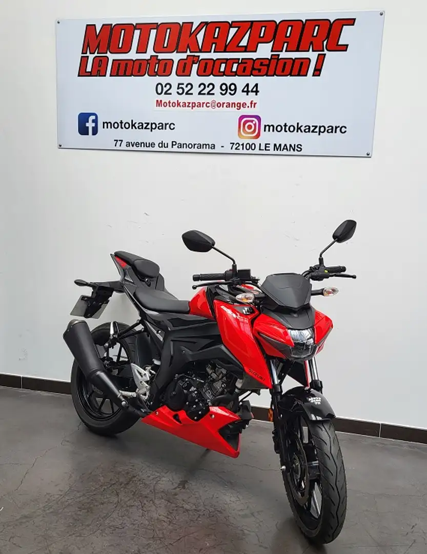 Suzuki GSX-S 125 Piros - 1
