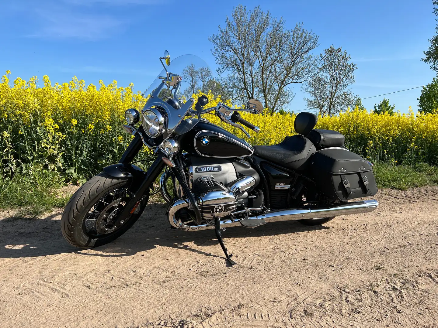 BMW R 18 Classic Vollausstattung + weitere Extras (Wunderlich) Чорний - 2