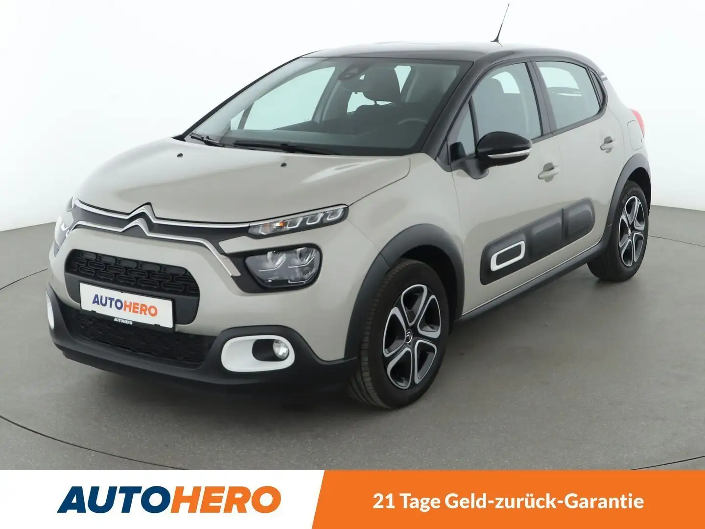 Citroen C3 1.2 PureTech Feel Pack*NAVI*TEMPO*PDC*SHZ* Grau - 1