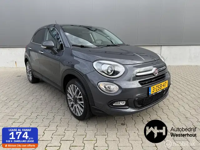 Fiat 500X 1.4 Turbo MultiAir Lounge Navi Leder Dealer onderh