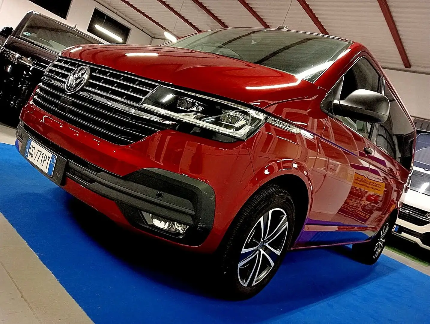 Volkswagen T6.1 Multivan T6 2.0 TDI ACC LED CAMERA PRONTA CONSEGNA Rosso - 2