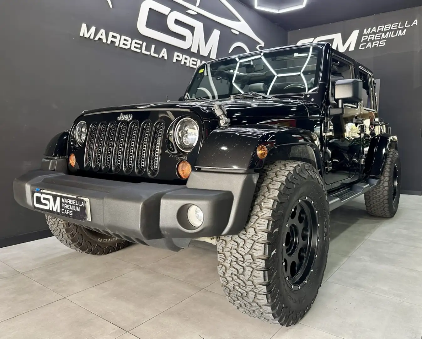 Jeep Wrangler Unlimited 2.8CRD Sahara Negro - 1