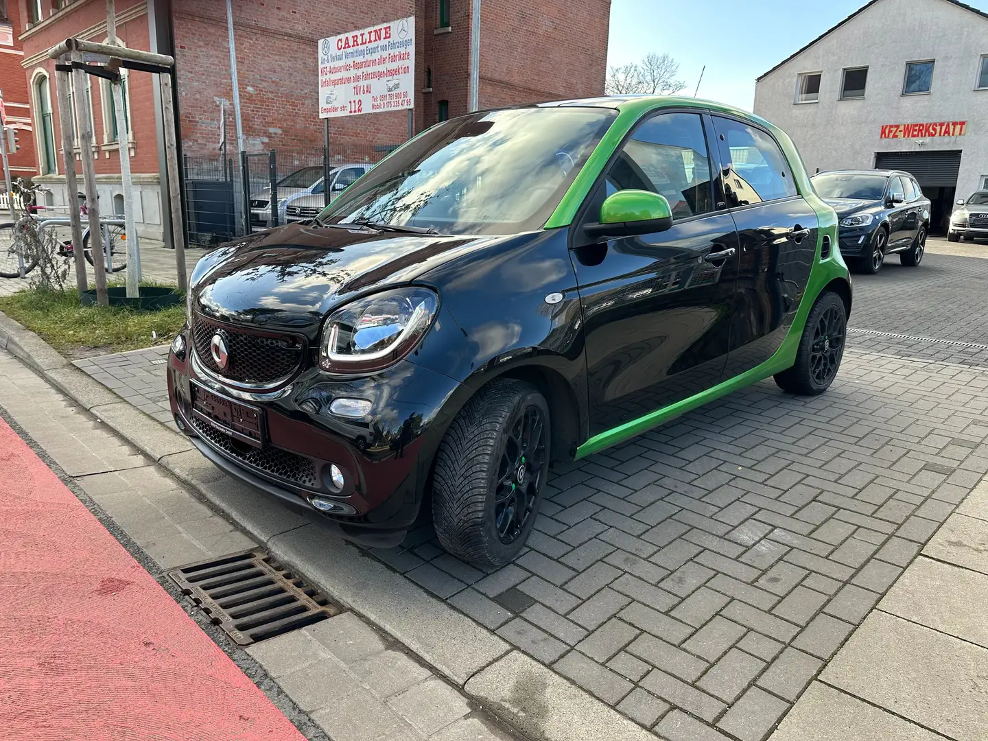 smart forFour electric drive / EQ (453.091) NAVI PANORAMA LEDER Grün - 2