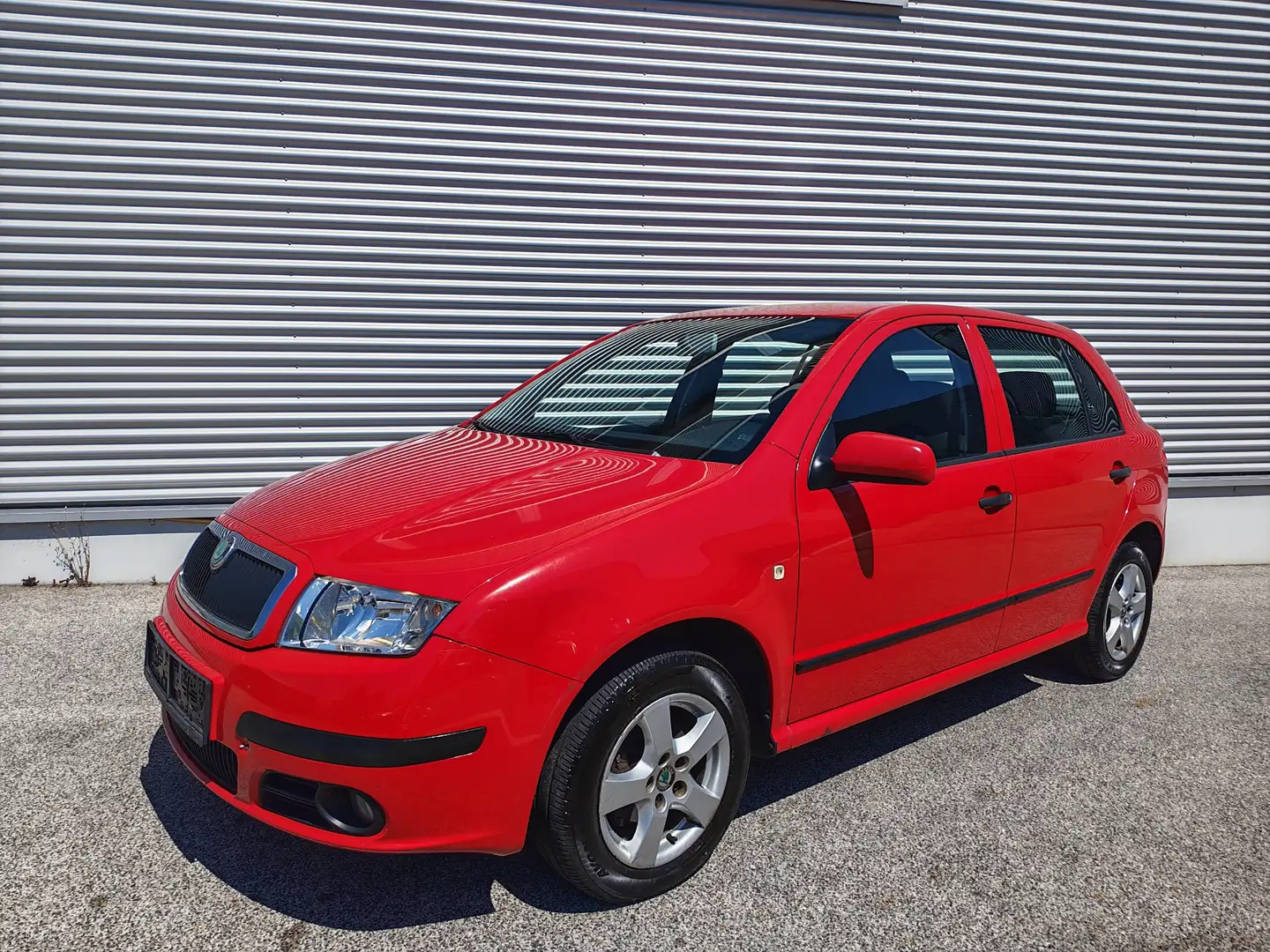 Skoda Fabia Ambiente ° NUR 94TKM ° KLIMA ° SZHZ ° Rot - 1