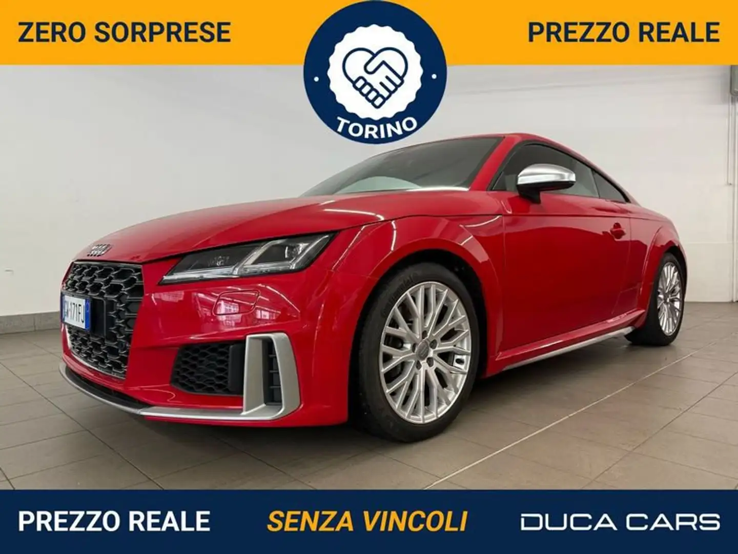 Audi TTS S Coupé TFSI quattro S tronic Rojo - 1