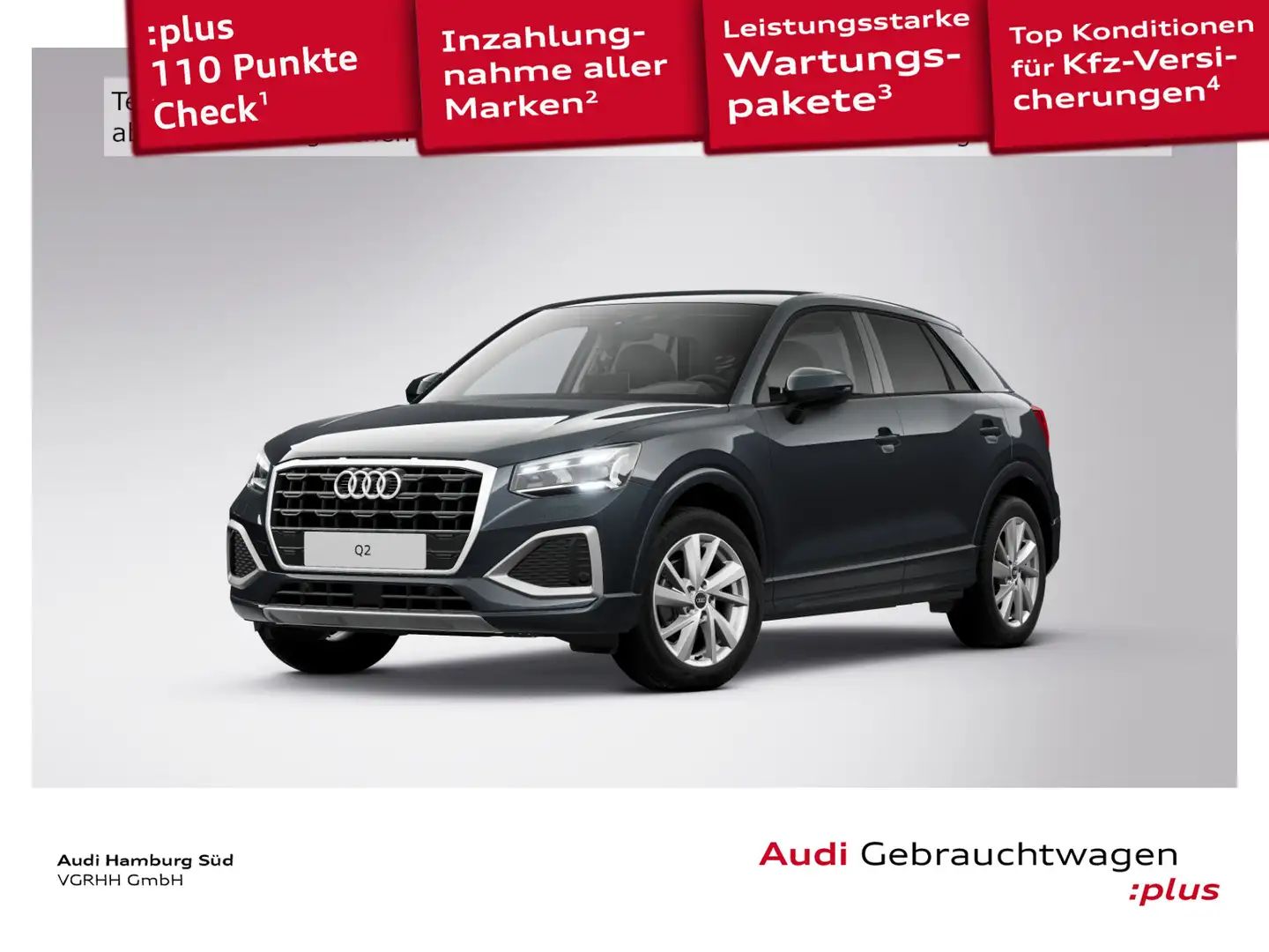 Audi Q2 35 TFSI advanced S tronic NAVI//MATRIX/KAMERA Grau - 1