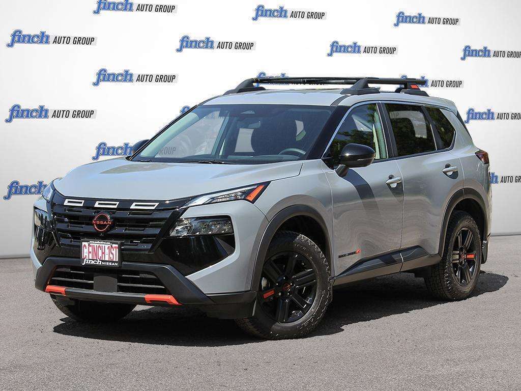 2026 Nissan Rogue Rock Creek Leather | Roof Racks | Apple Carplay