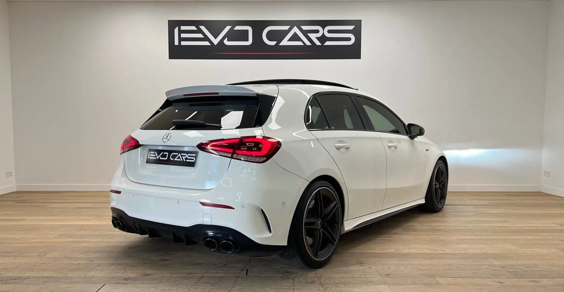 Mercedes-Benz A 45 AMG 45 A45 2.0 387 ch 4Matic%2B / TO / CarPlay / Camér Blanc - 2