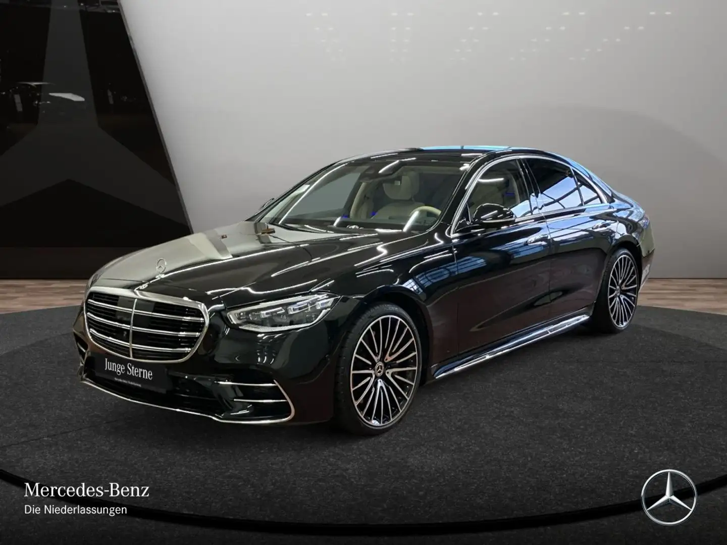 Mercedes-Benz S 600 S 580 4M AMG+PANO+360+DIGITAL-L+BURMESTER4D+21"+3D Schwarz - 2