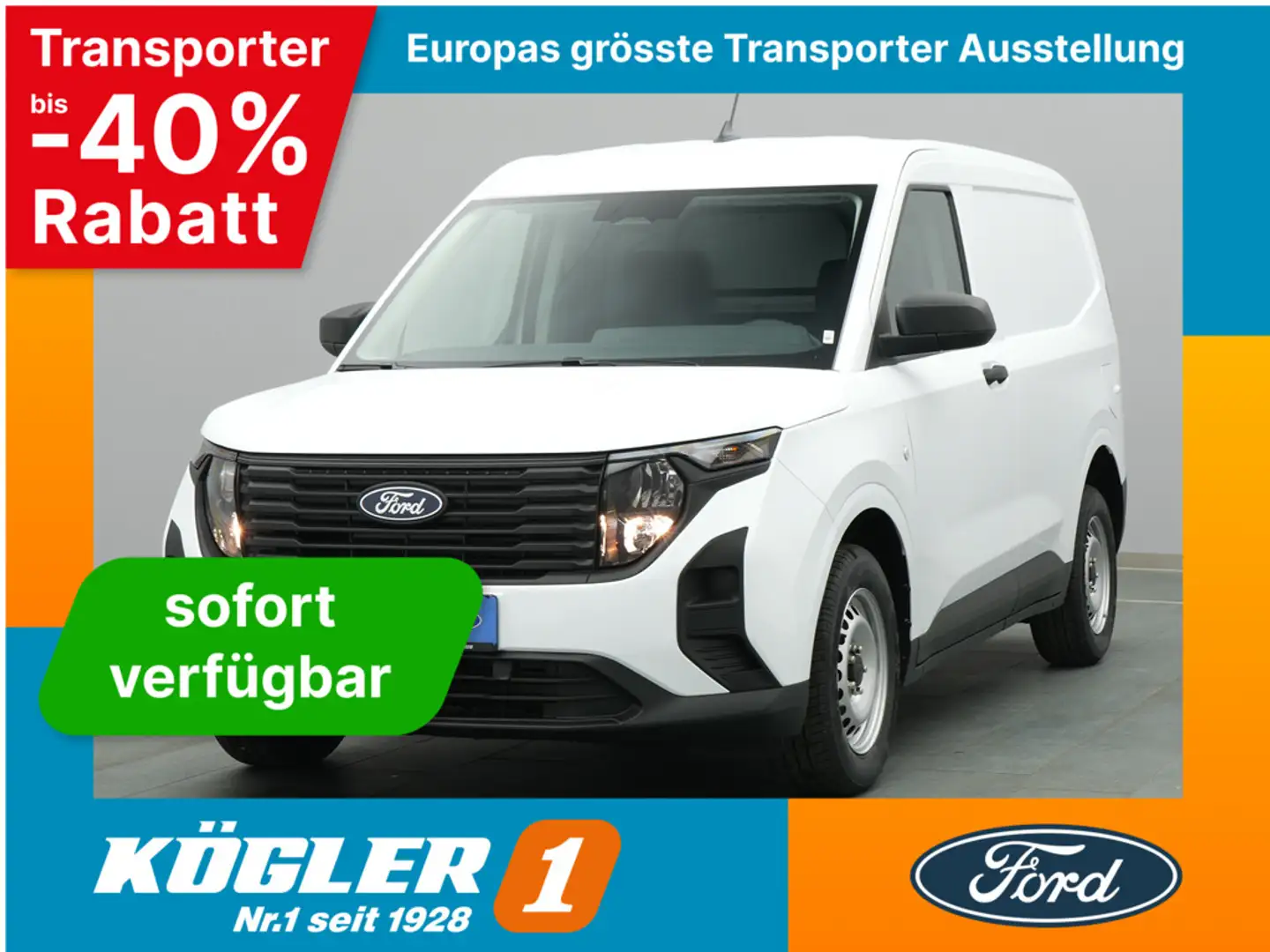 Ford Transit Courier Kasten 100PS -11%* Blanc - 1