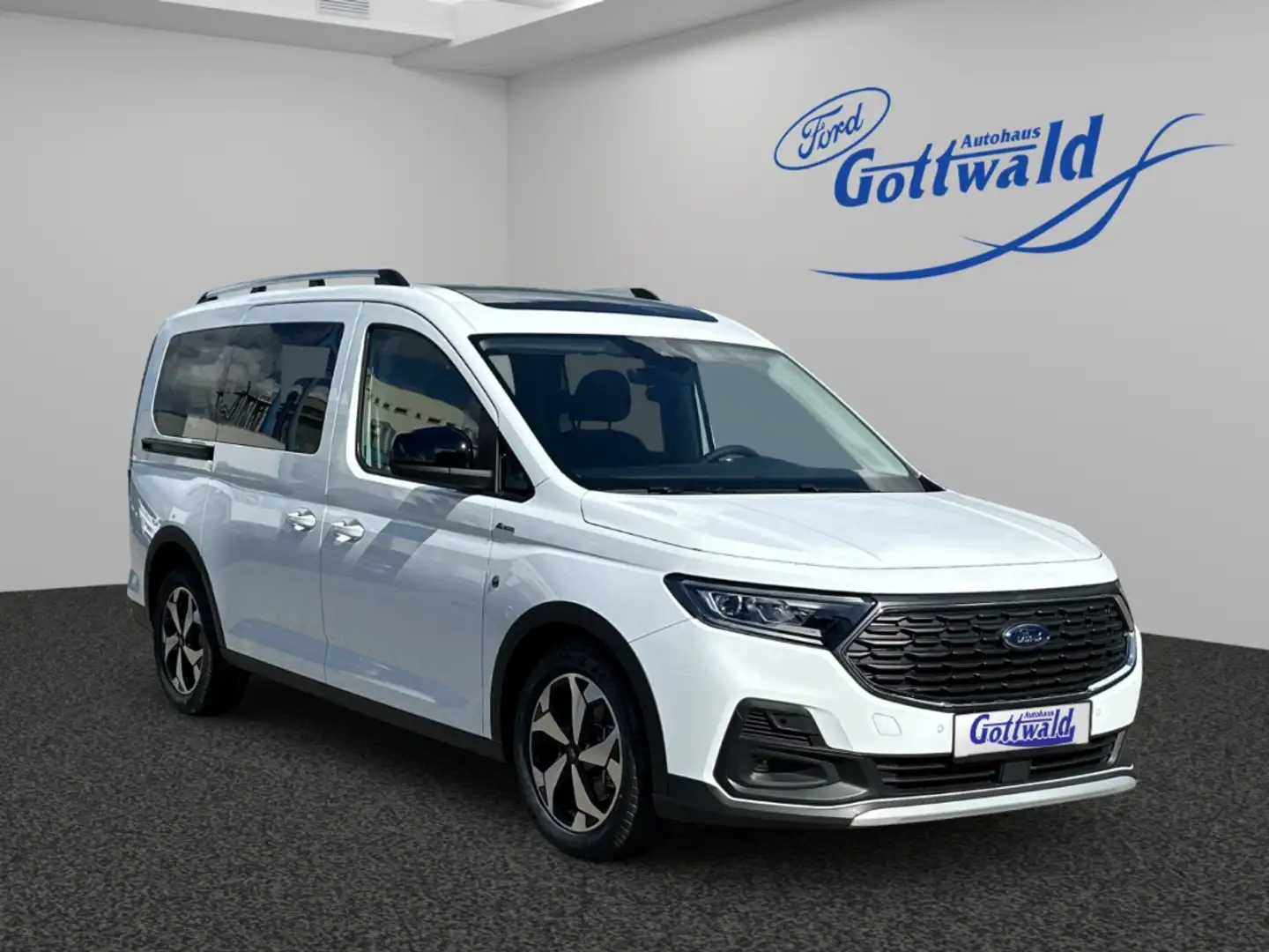 Ford Grand Tourneo Active Panorama LED ACC CarPlay Android Auto Blanco - 1