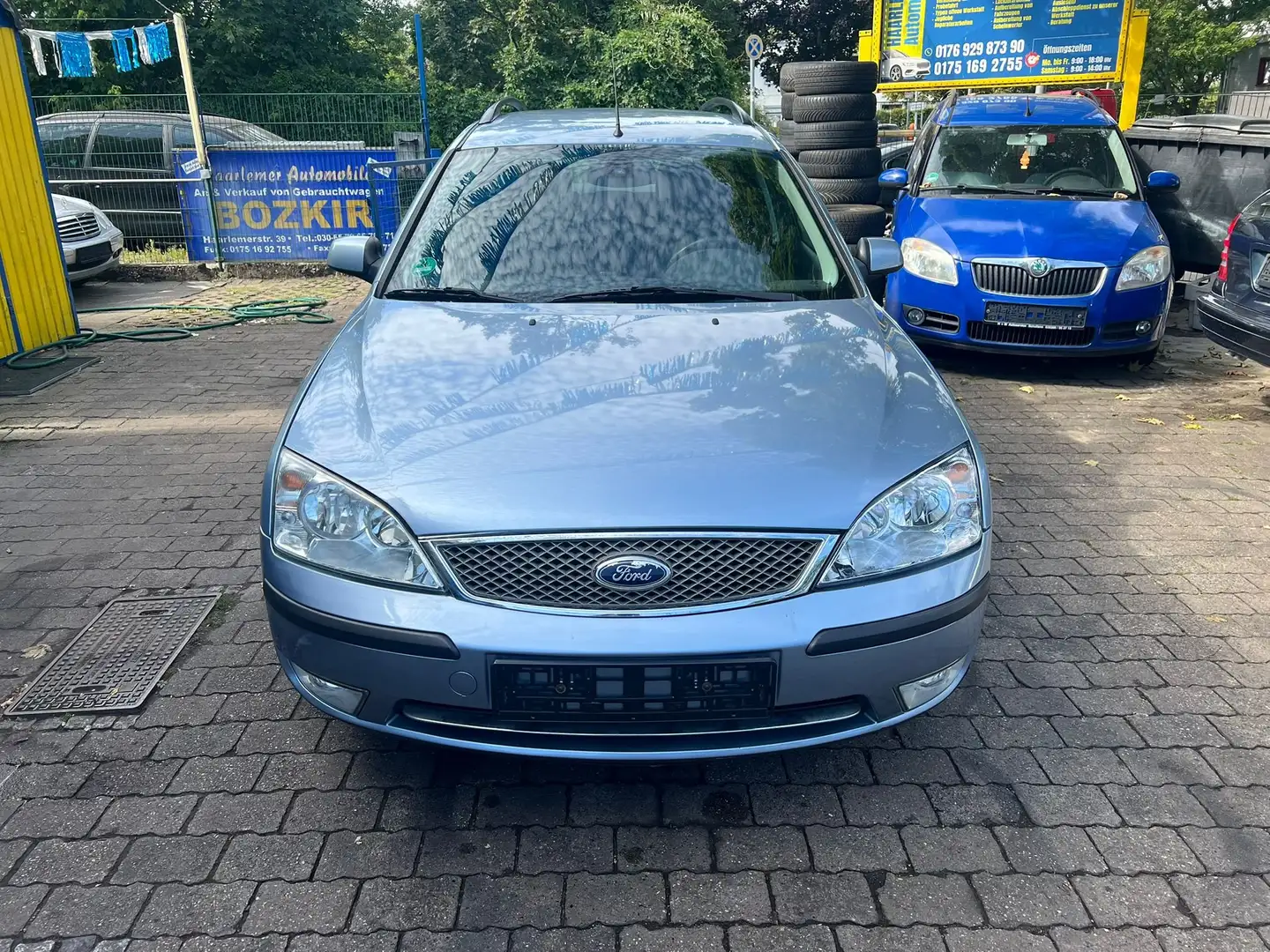 Ford Mondeo Ghia Kombi Tüv Neu 07.2027 PDC KLIMAAUTOMATIK Blau - 2