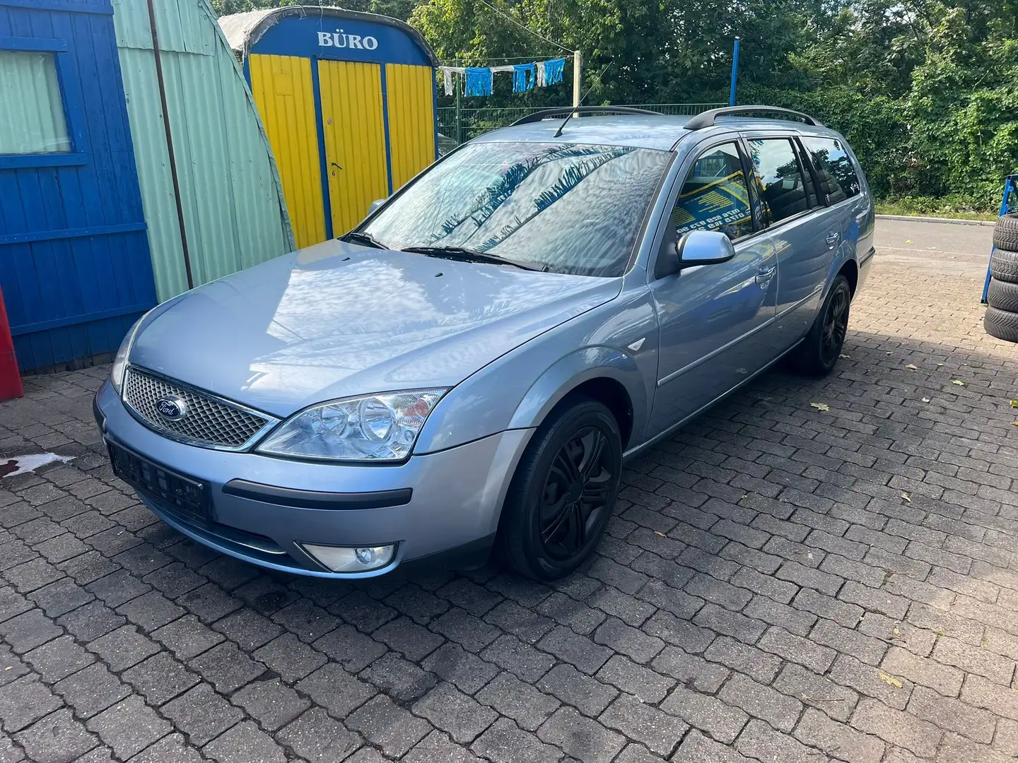 Ford Mondeo Ghia Kombi Tüv Neu 07.2027 PDC KLIMAAUTOMATIK Blau - 1