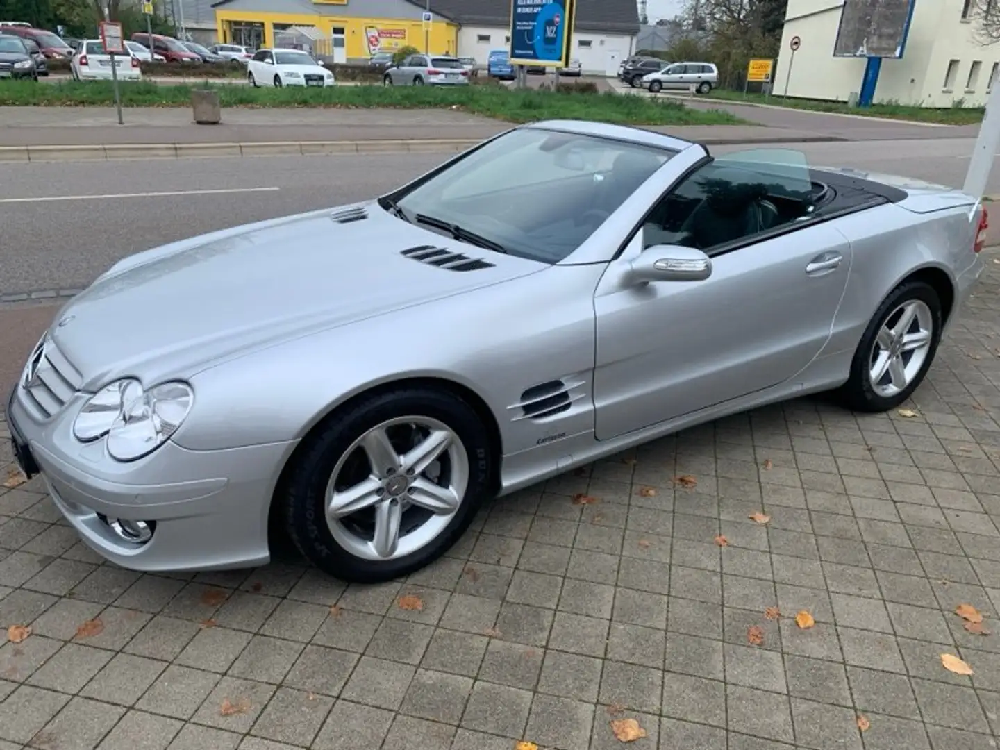 Mercedes-Benz SL 350 2.Hand, erst 37072km, E-Sitze mit Memory,Tempomat Argent - 1