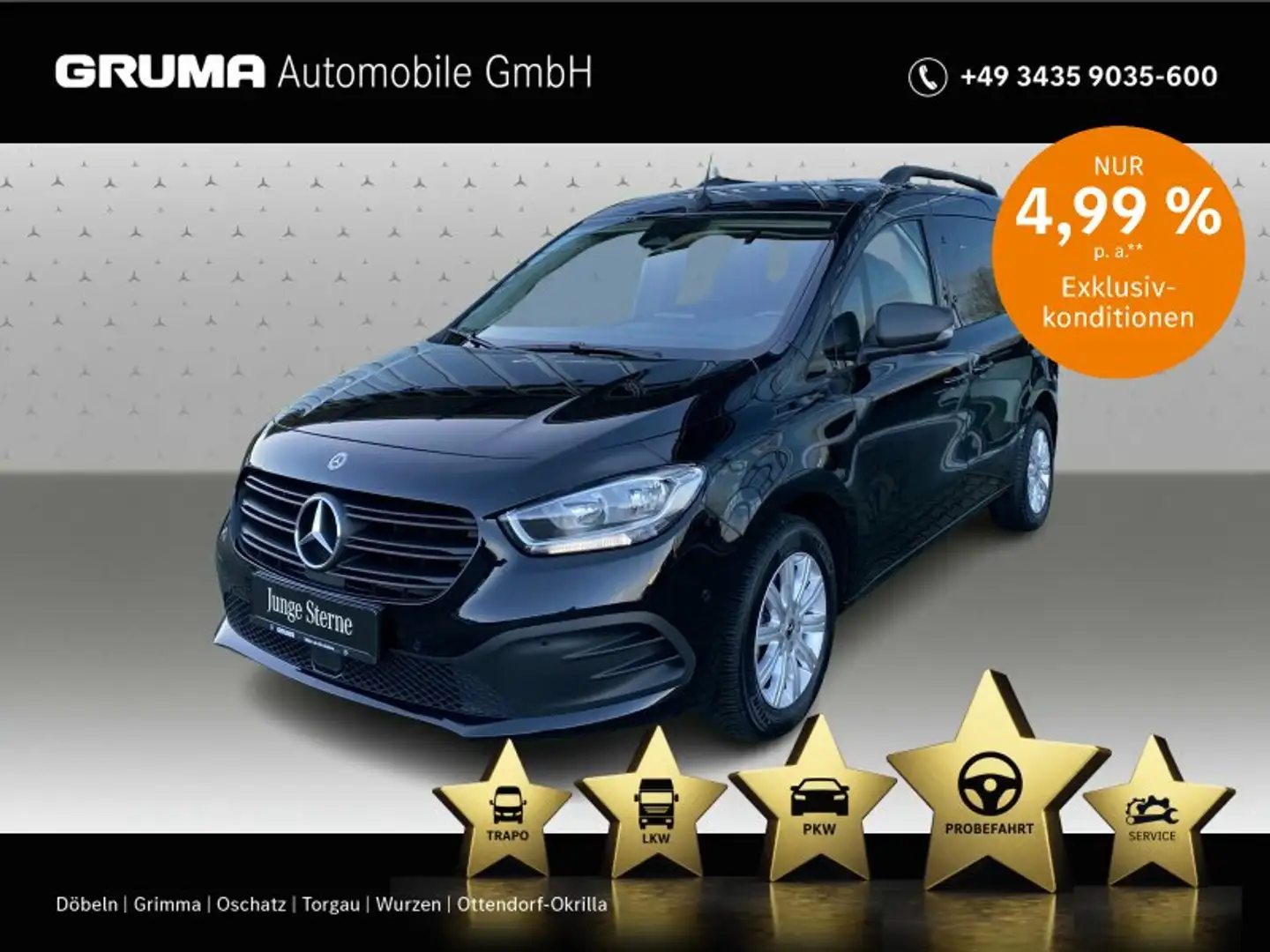 Mercedes-Benz Citan Citan 110 CDI Tourer PRO NAVI+KAMERA+TEMPOMAT+ Schwarz - 1
