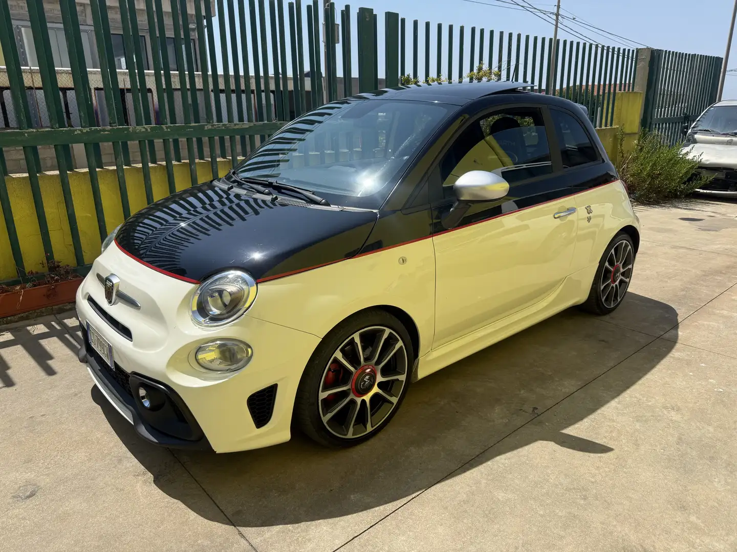 Abarth 595 Turismo Record Monza Biały - 1