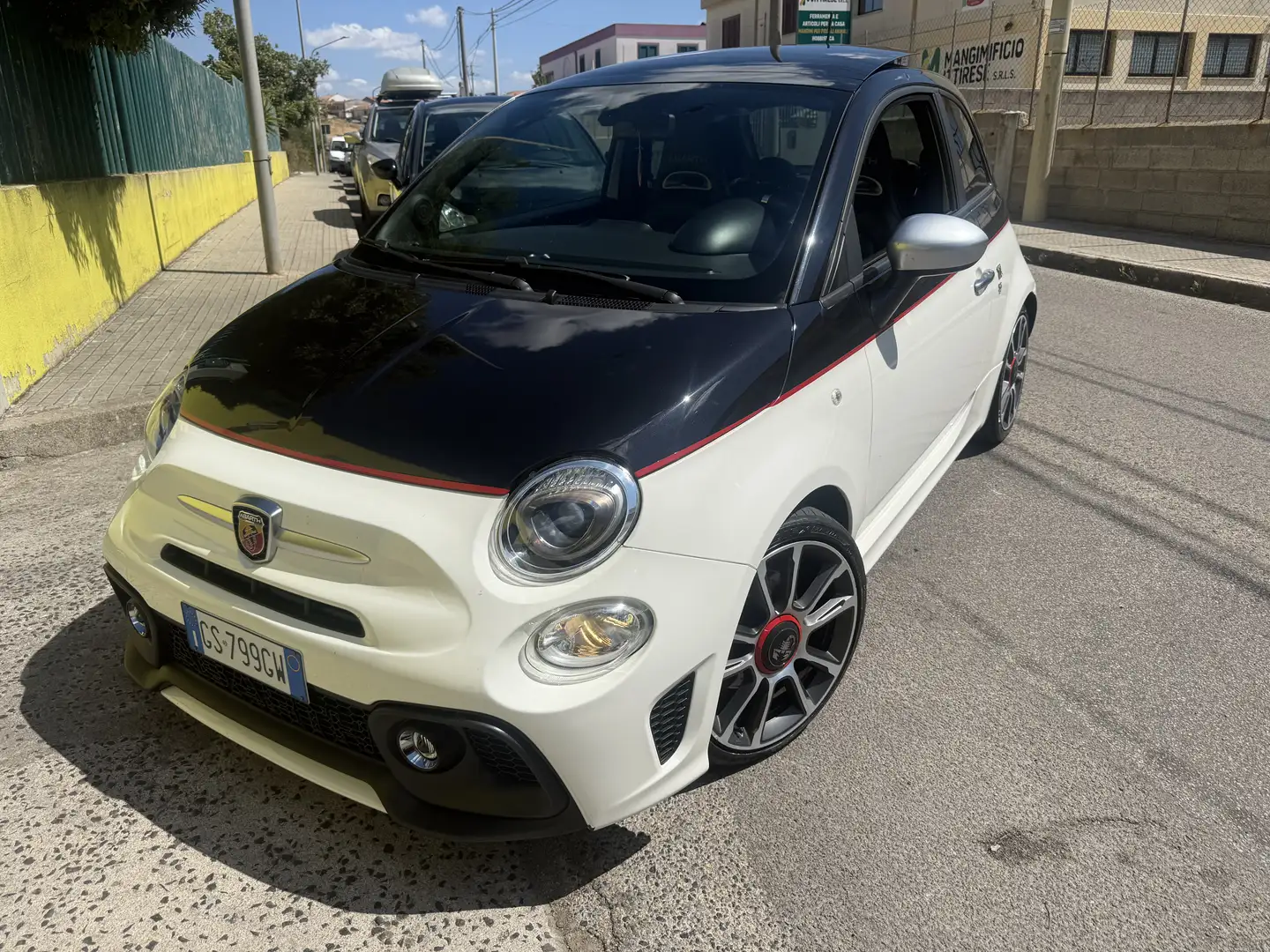 Abarth 595 Turismo Record Monza Biały - 2