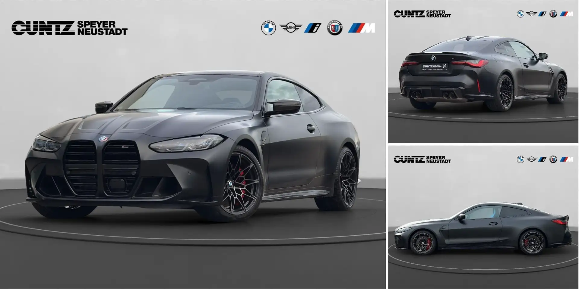 BMW M4 Competition SONDERMODELL KITH mit nur 111km Schwarz - 1