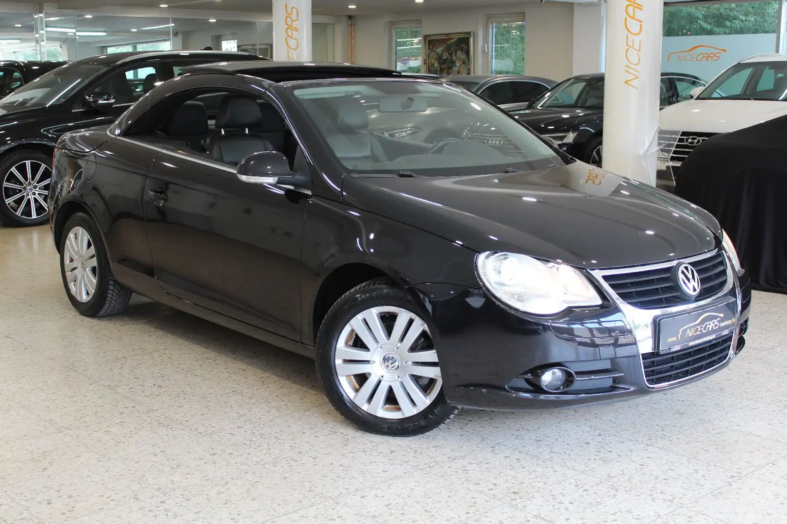 Volkswagen Eos 1.6"Leder"Panorama"PDC"Klimaautomatic"2Hand Nero - 1