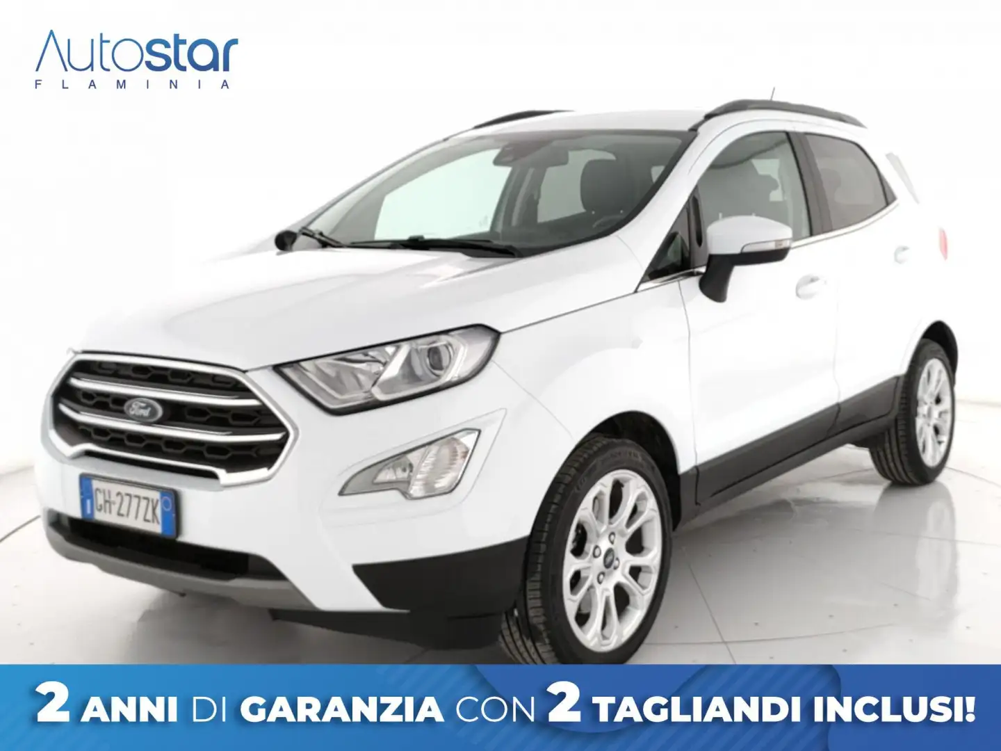 Ford EcoSport 1.0 ecoboost Titanium s&s 125cv my20.25 Bianco - 1