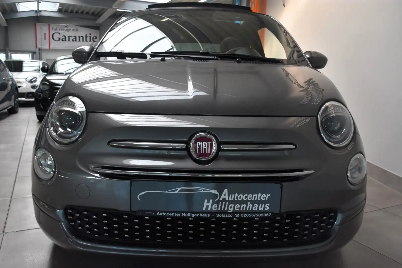 Fiat 500C Lounge Tempomat Schiebedach UConnect PDC Grau - 1