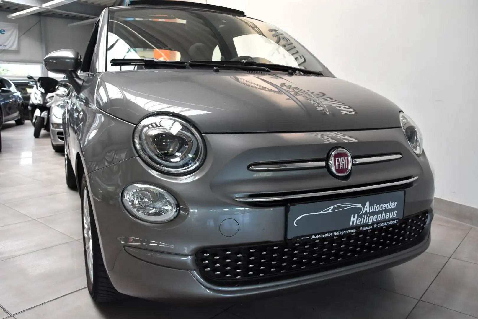 Fiat 500C Lounge Tempomat Schiebedach UConnect PDC Grau - 2