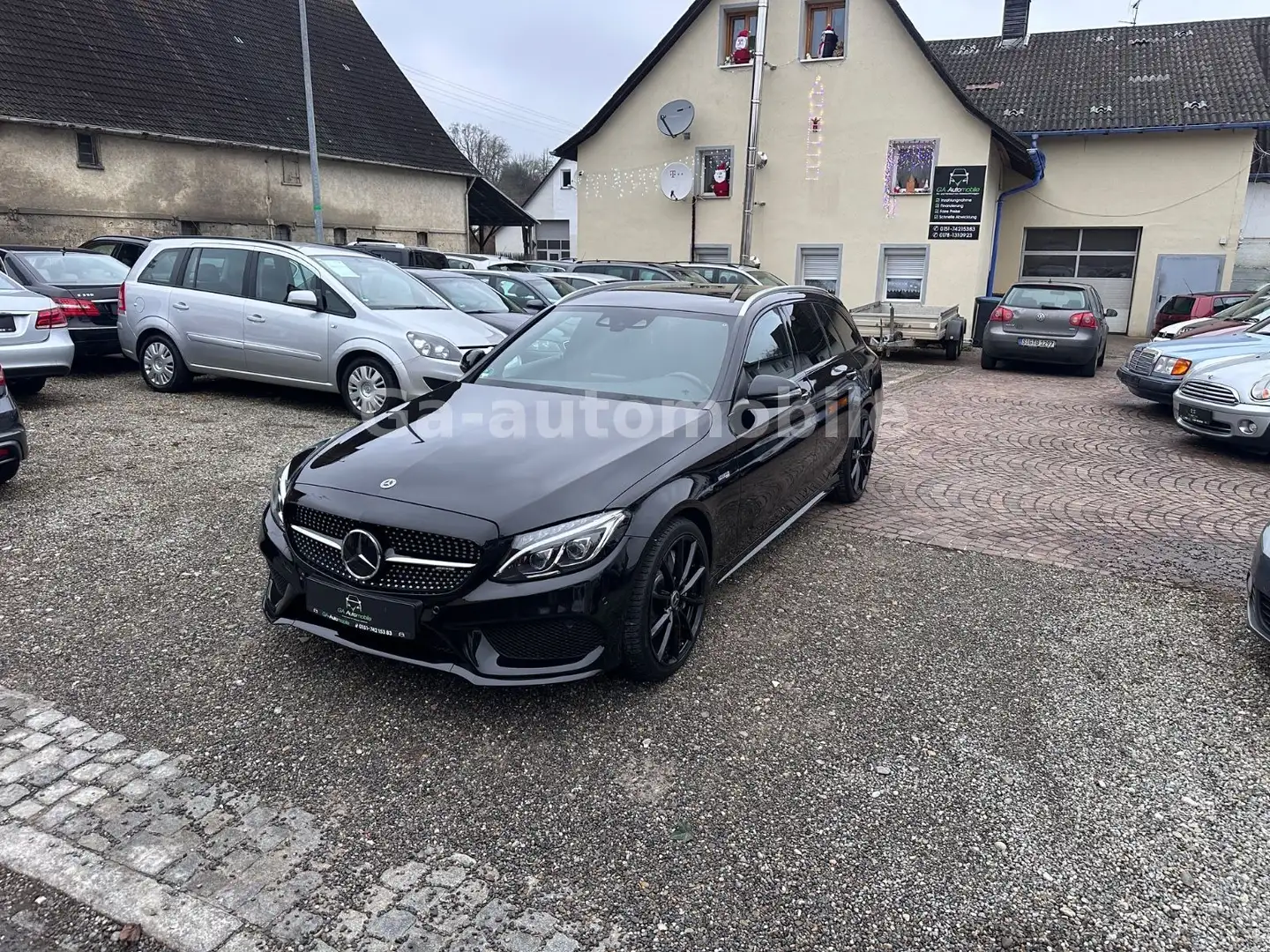 Mercedes-Benz C 43 T AMG 4Matic ** Sehr gepflegt ** Чёрный - 2