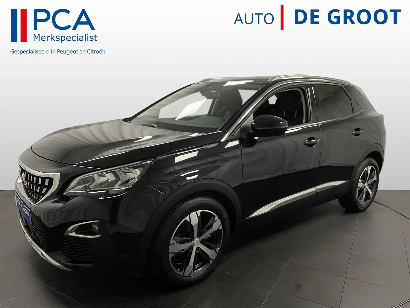 Peugeot 3008 ALLURE Autom. 130pk Half leder | Navi+Carplay | Ca Nero - 1