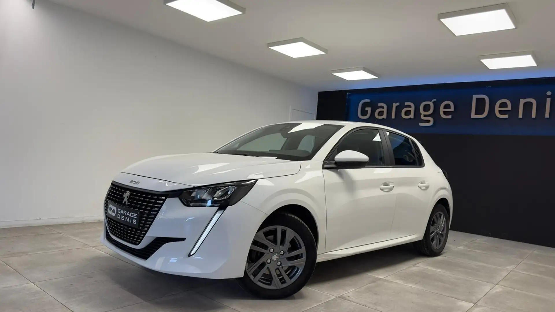 Peugeot 208 1.2i **BOITE-AUTO*GPS+CAMERA*LED**GARANTIE** Blanc - 1