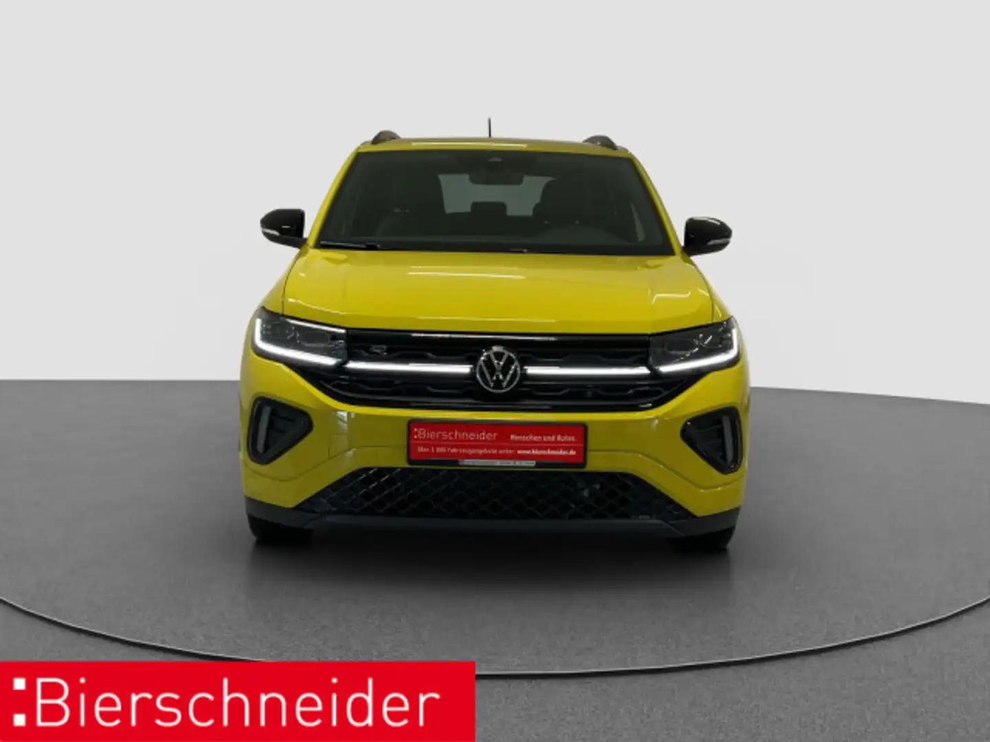 Volkswagen T-Cross 1.0 TSI DSG R-Line Black Style RFK CLIMA Gelb - 2