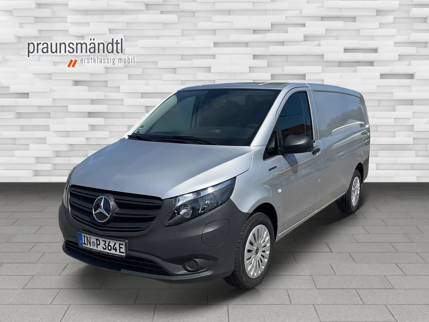 Mercedes-Benz eVito 112 Vito Kasten lang Klima Kamera Navi Silber - 1