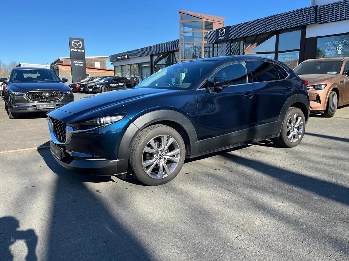 Mazda CX-30 SKYACTIV-G Selection, Design-Paket,AHK Modrá - 2