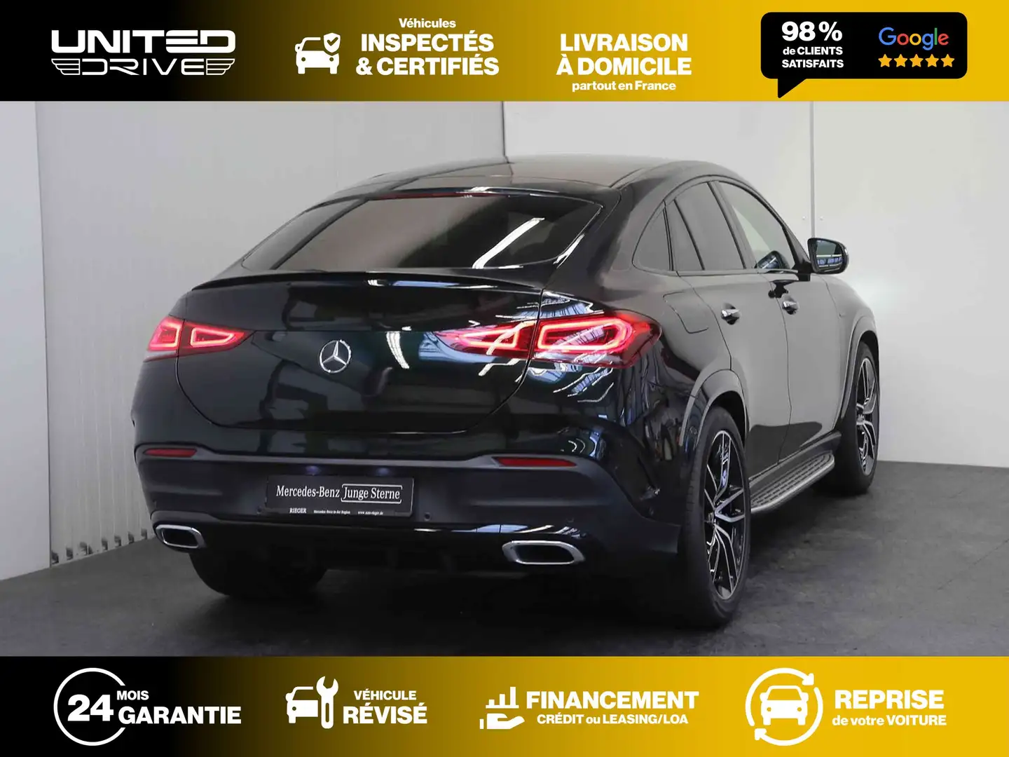 Mercedes-Benz GLE 350 e Coupé  9G-Tronic 4Matic AMG Line 347CV Vert - 2