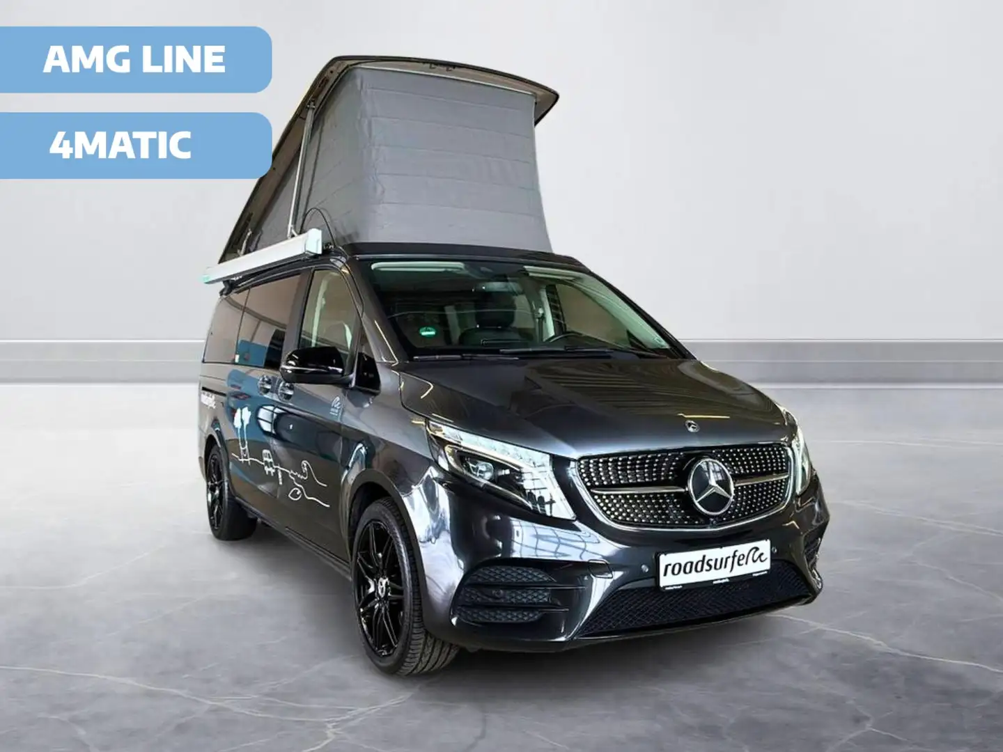 Mercedes-Benz Marco Polo 300d  4Matic StHz, Markise, Sitzhzg., N Grau - 1