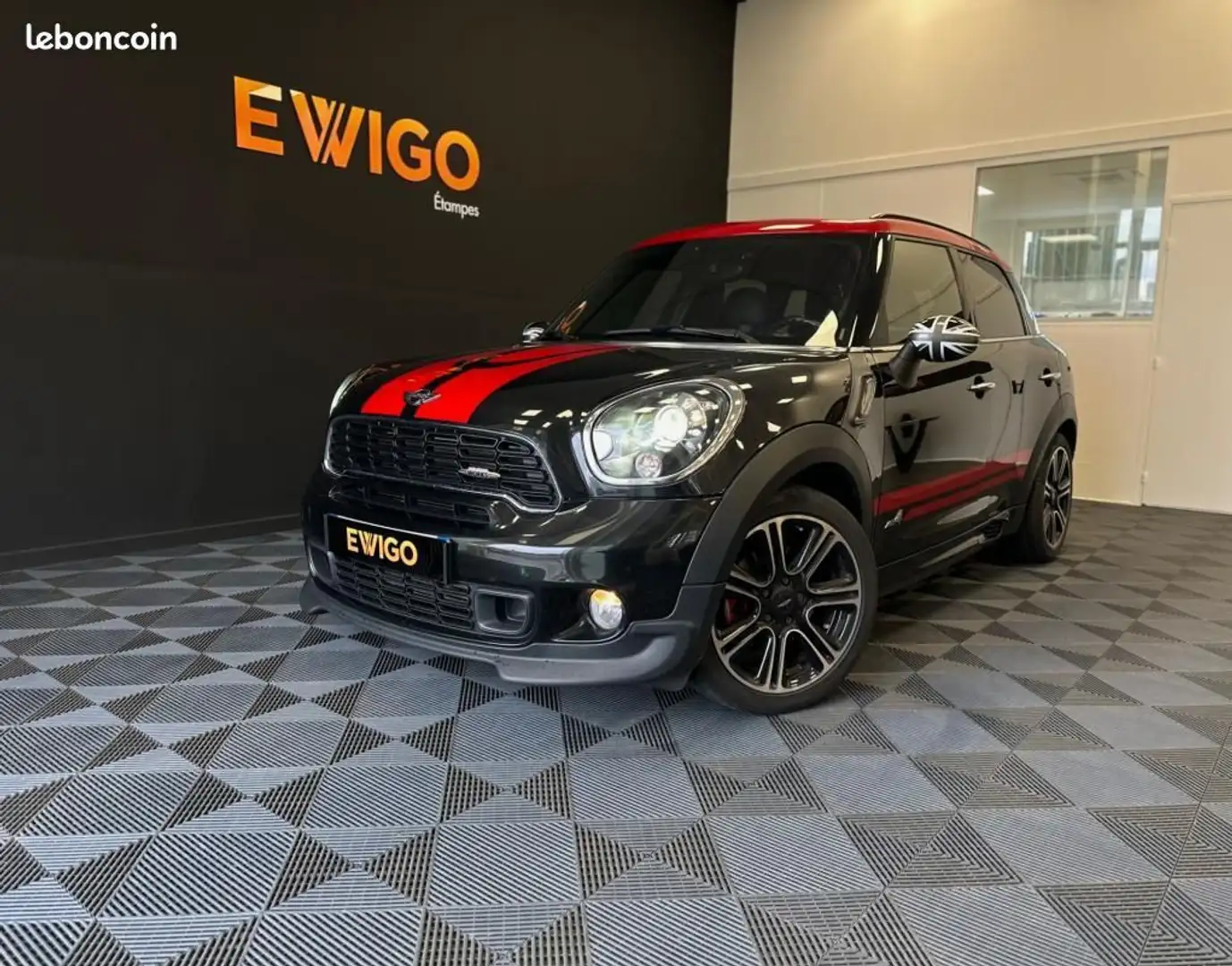 MINI Cooper Countryman 1.6L 215ch JOHN COOPER WORKS 4 ROUES MOTRICES SIEG Schwarz - 1