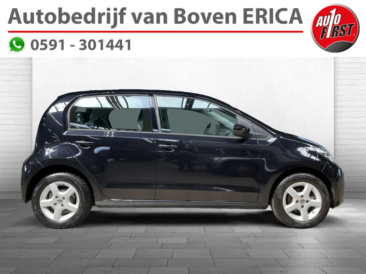 Volkswagen up! 1.0 BMT move up! Airco Lichtmetaal Bluetooth Telef Noir - 1