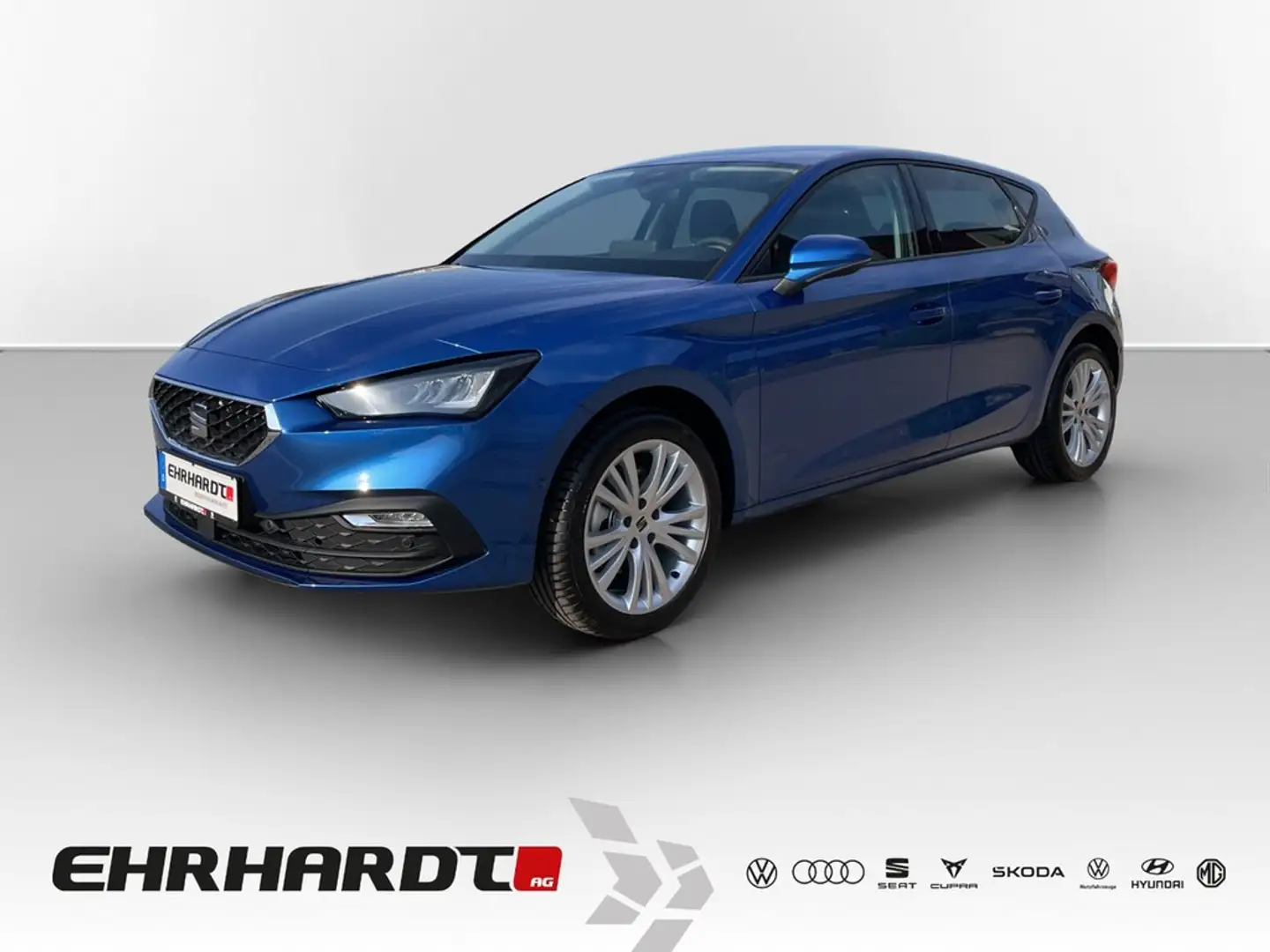 SEAT Leon 1.5 eTSI DSG Style Edition VIRTUAL*NAVI*LED*ACC... Blauw - 1