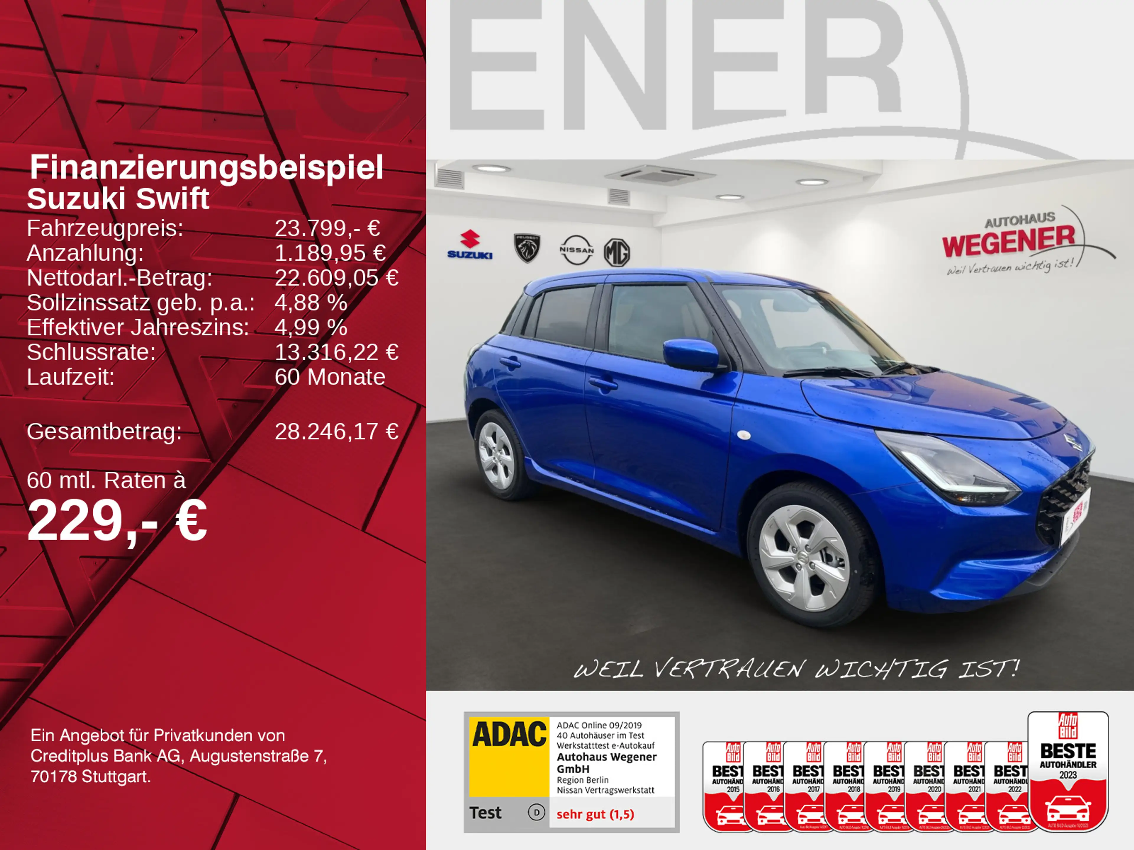 Suzuki Swift SWIFT COMFORT CVT HYBRID LED+ACC+NAVI+KAMERA+SHZ — photo 2