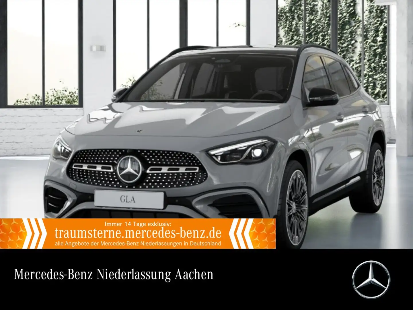 Mercedes-Benz GLA 200 AMG+NIGHT+PANO+AHK+MULTIBEAM+KAMERA+TOTW Grau - 1