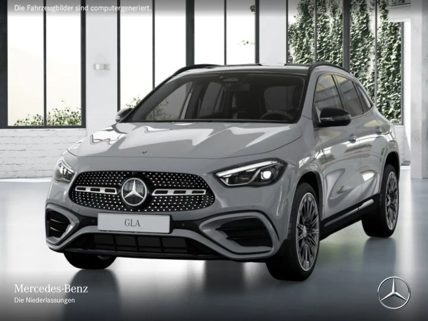 Mercedes-Benz GLA 200 AMG+NIGHT+PANO+AHK+MULTIBEAM+KAMERA+TOTW Grau - 2
