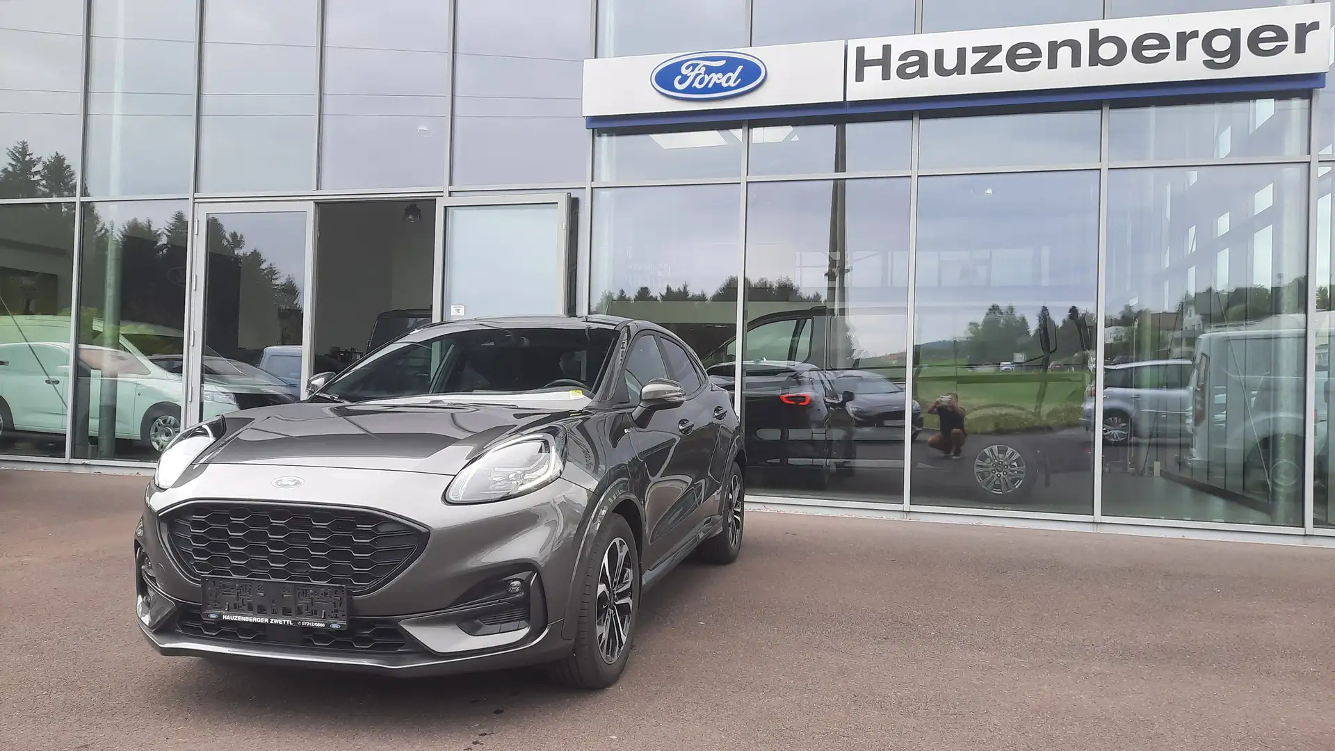 Ford Puma ST-Line 1,5 EcoBlue AHV | NAVI Grau - 1