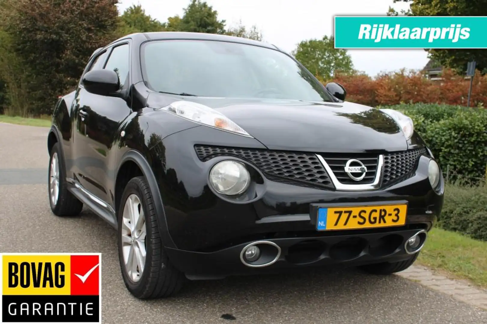 Nissan Juke 1.6 110pk Acenta ECC/cruise/bluetooth/trekhaak Schwarz - 1